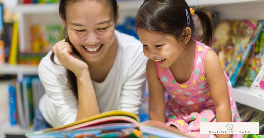 Read and Discuss Books Together With Your Child - Parent and child discussing a book